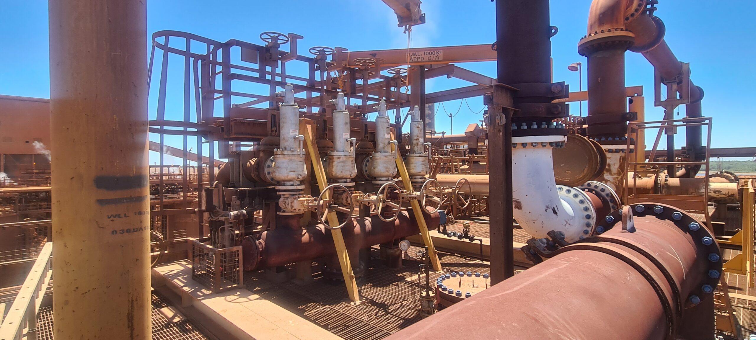 Teksal Safety provides survey and maintenance work for South32’s Worsley Alumina site